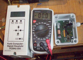 Mutteruhr Testaufbau Mutteruhr Testaufbau