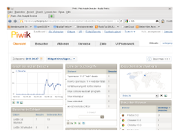Piwik Webseiten analyse