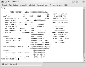 twitter mit ttytter twitter mit ttytter