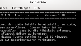 Vimtutor