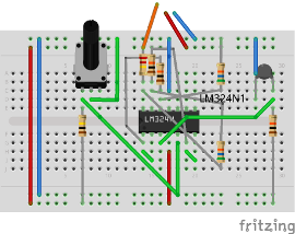 Fritzing pt1000 + Verstrker