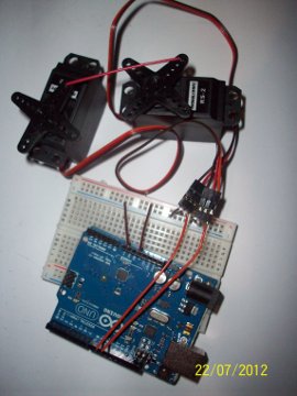 Arduino steuert Motor
