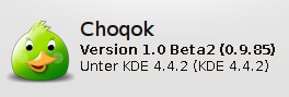 Choquok funktionier wieder Choquok funktionier wieder